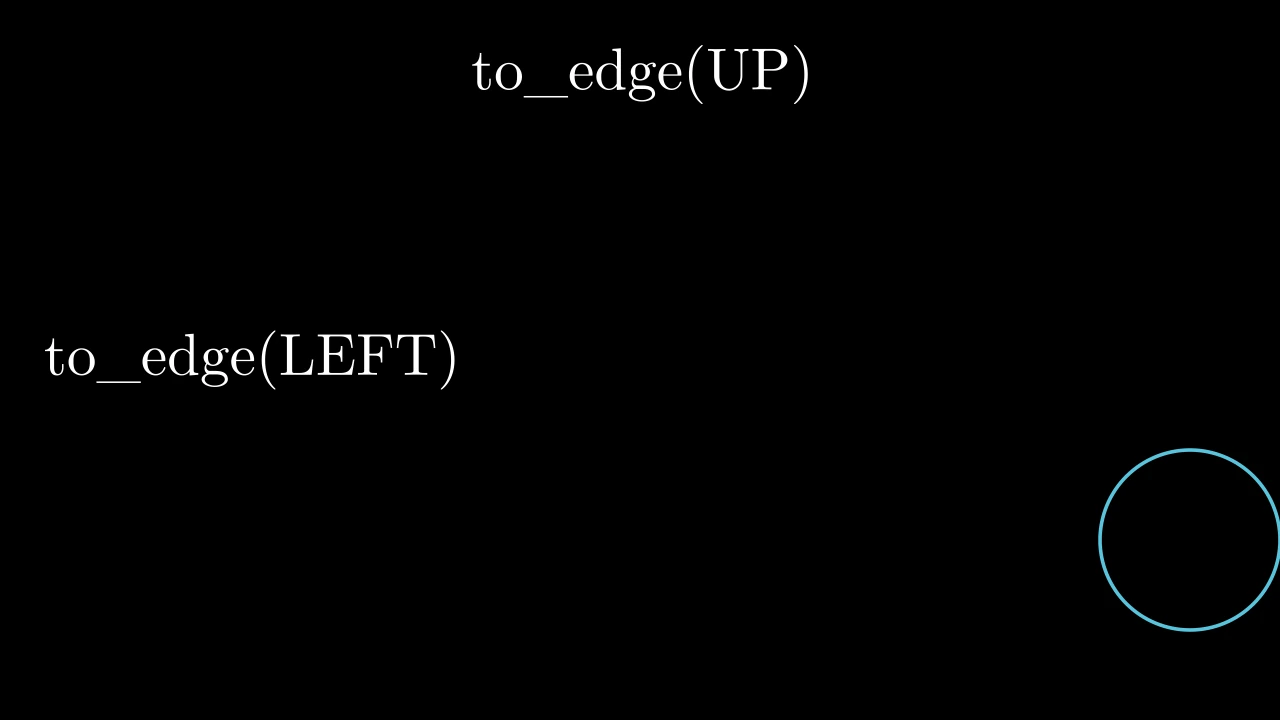 MobjectToEdgeExample